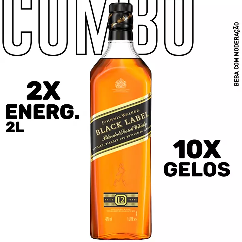 Combo Whisky J.Walker Black Label