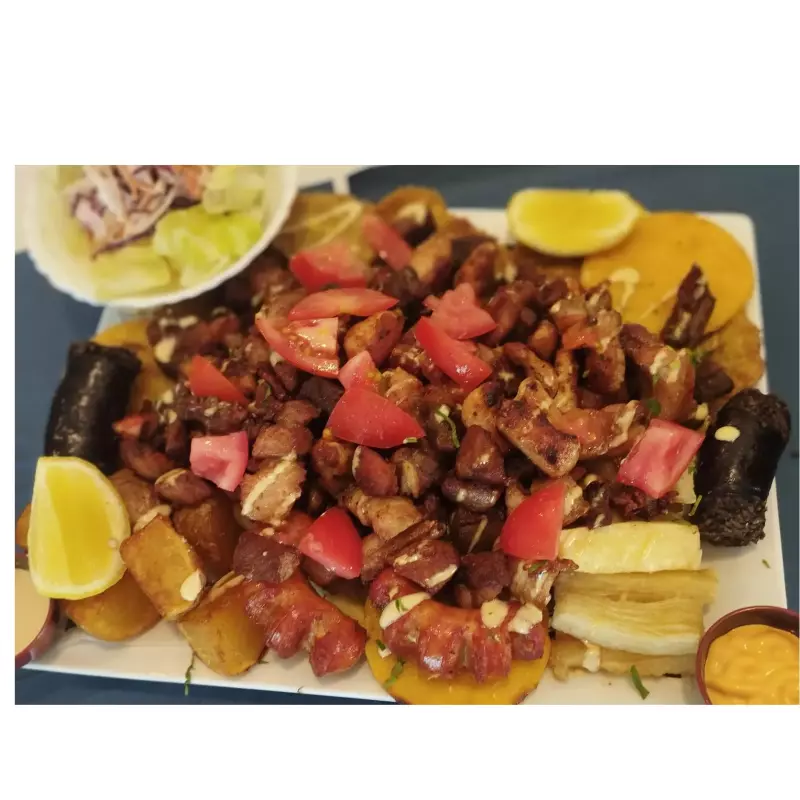 Picada de la casa