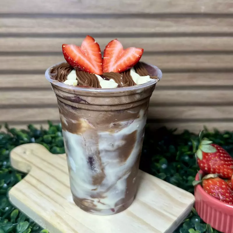 Açaí Trufado Ninho Nutella e Morango