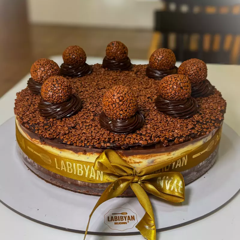 Torta maracujá/choc  (SOB ENCOMENDA)