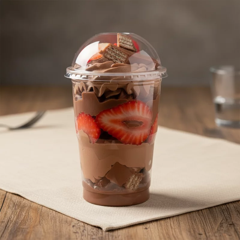 Copo Kit Kat com Morango