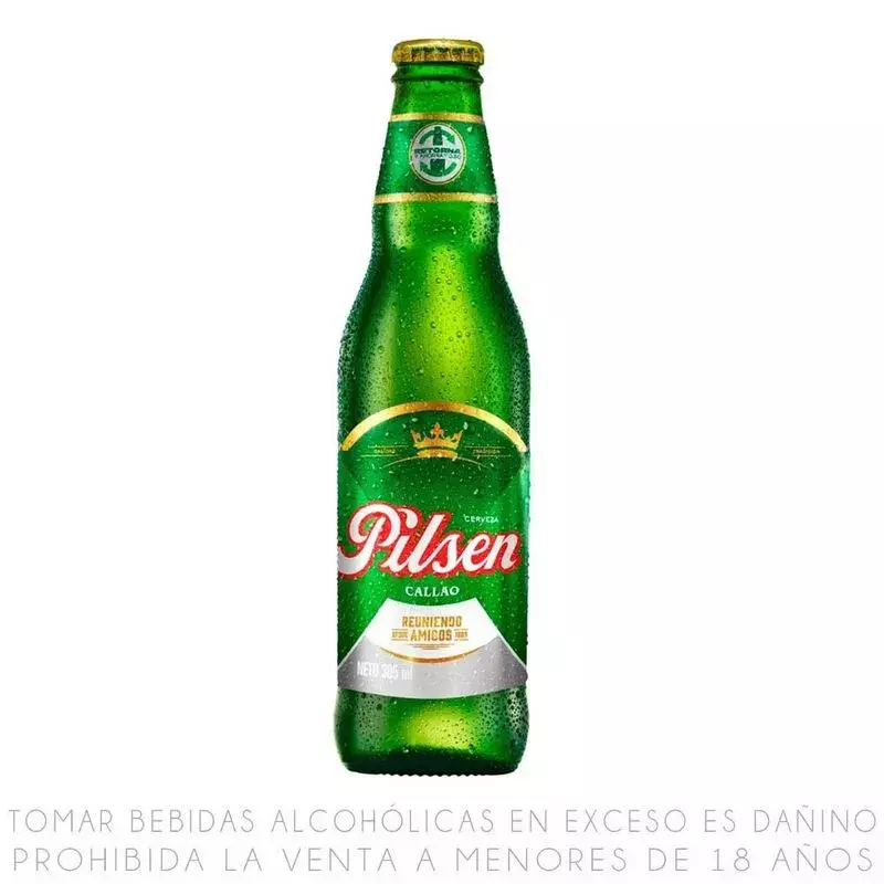 Cerveza Pilsen Callao 305 ml