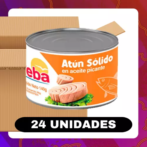 Bulto Eveba Atún Picante 140g