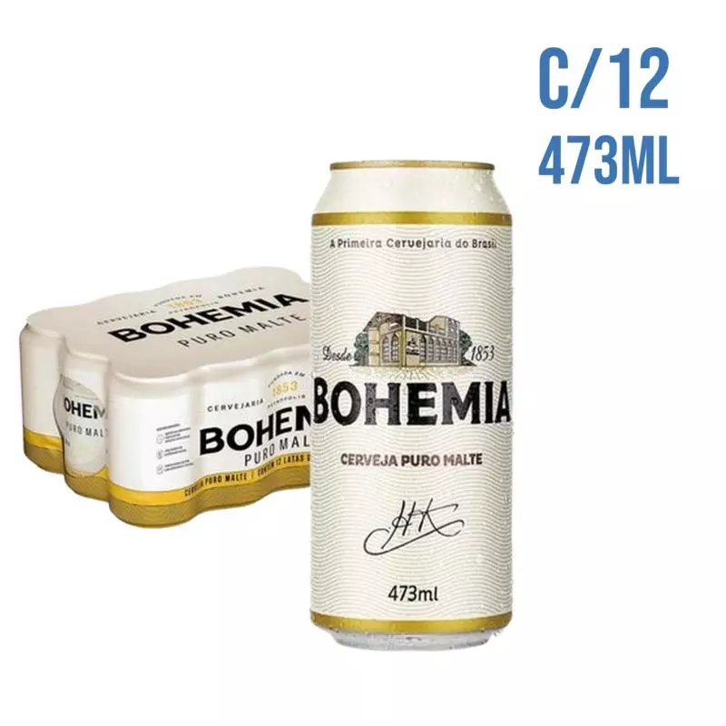 Latão 473ml de Bohemia C/12