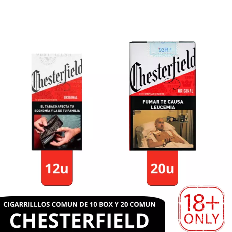 Cigarrillo CHESTERFIELD