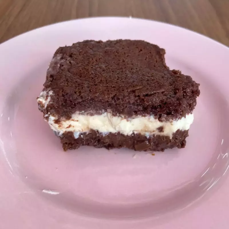 Bolo Gelado Ninho c Chocolate