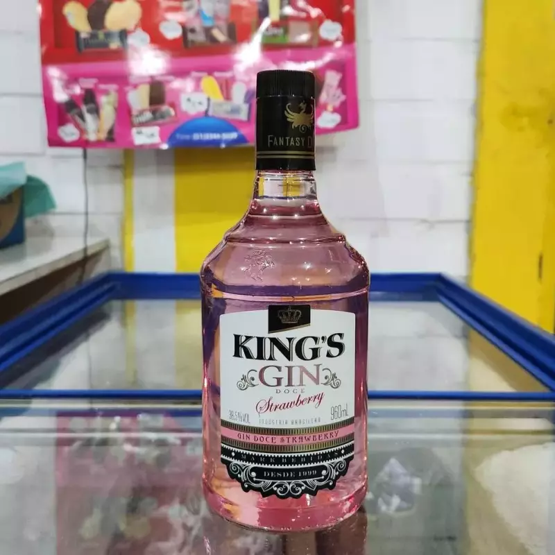 Gin Kings morango 960ml