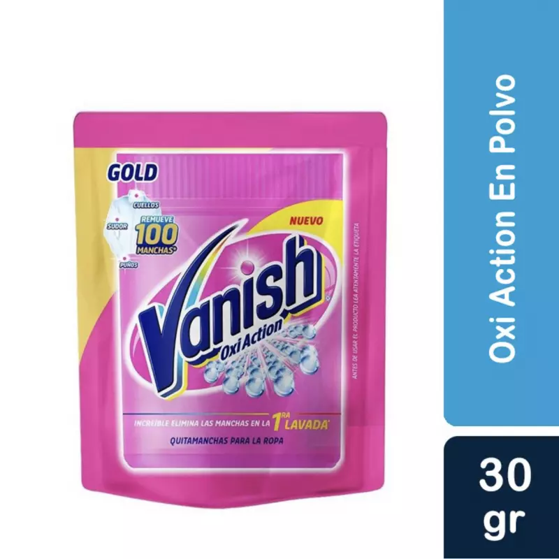 Vanish polvo 30 grs ropa color