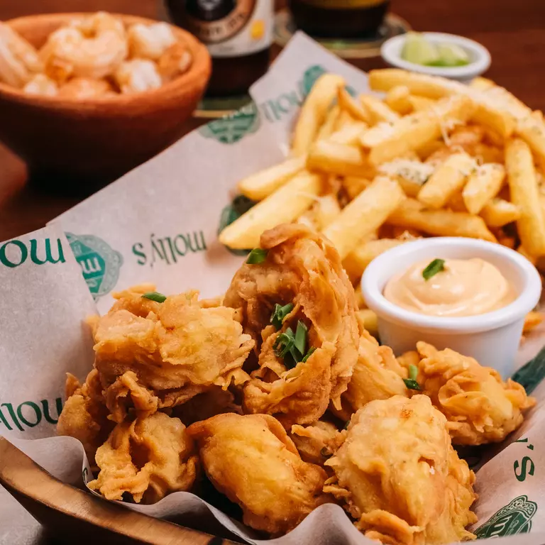 Chicharrón de Langostinos