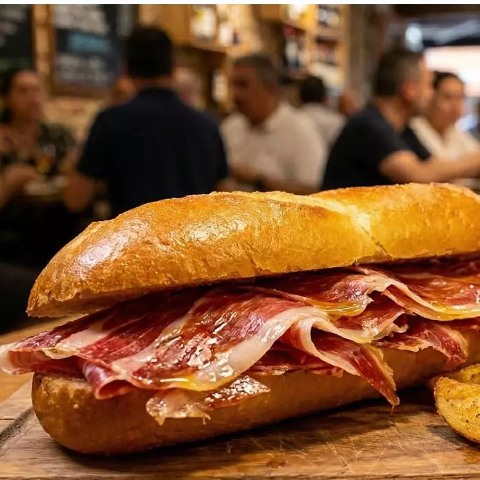 Bocadillo de Jamón Iberico