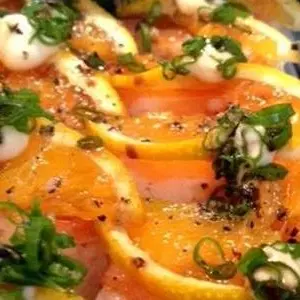 Sushi de laranja