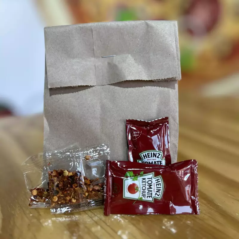 Porción (catsup y chile)