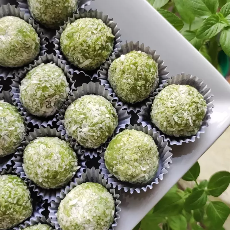 Brigadeiro de matchá