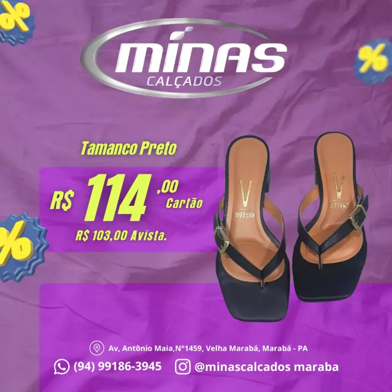 Tamanco Preto RF:6454127