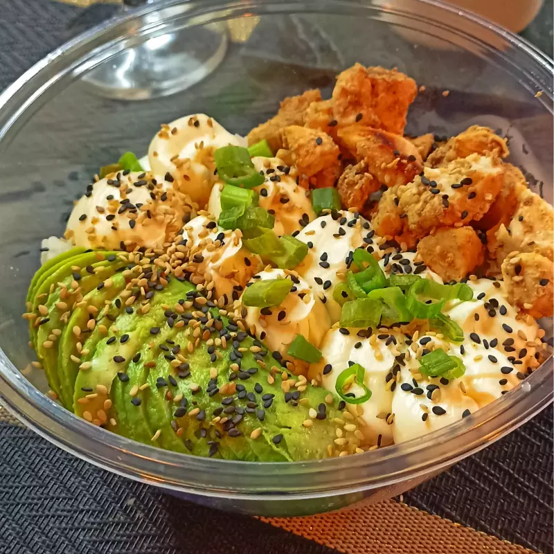 Pollo Teriyaki Salad