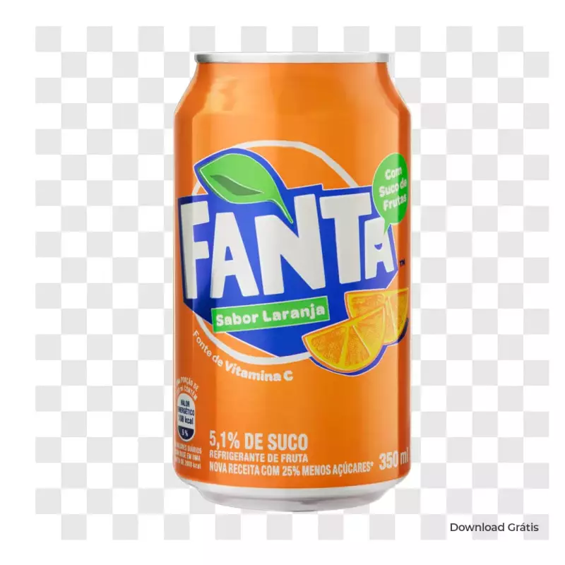 Fanta Laranja Lata