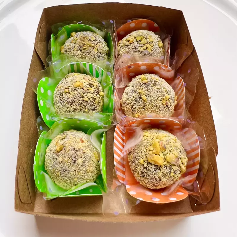 Trufa Pistache  caixa c/ 6 uni