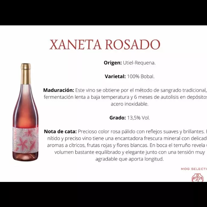 Vino rosado Xeneta