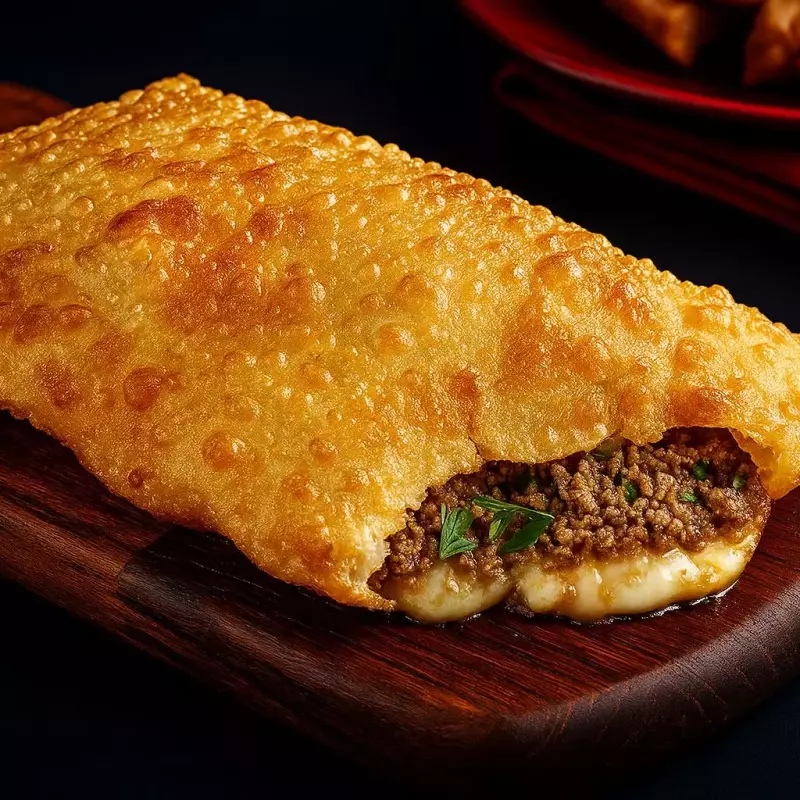 Pastel de Carne com Catupiry - P11
