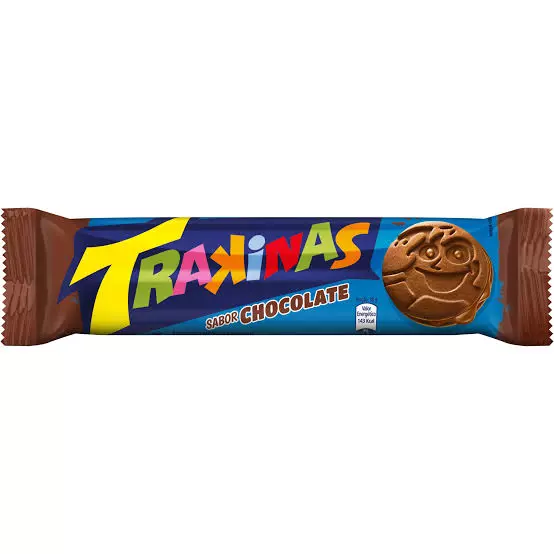 Biscoito Trakinas chocolate 126g