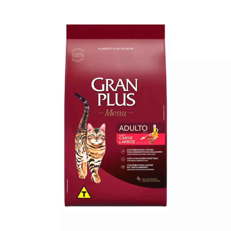 Gran Plus Gato Adulto Carne 10,1kg