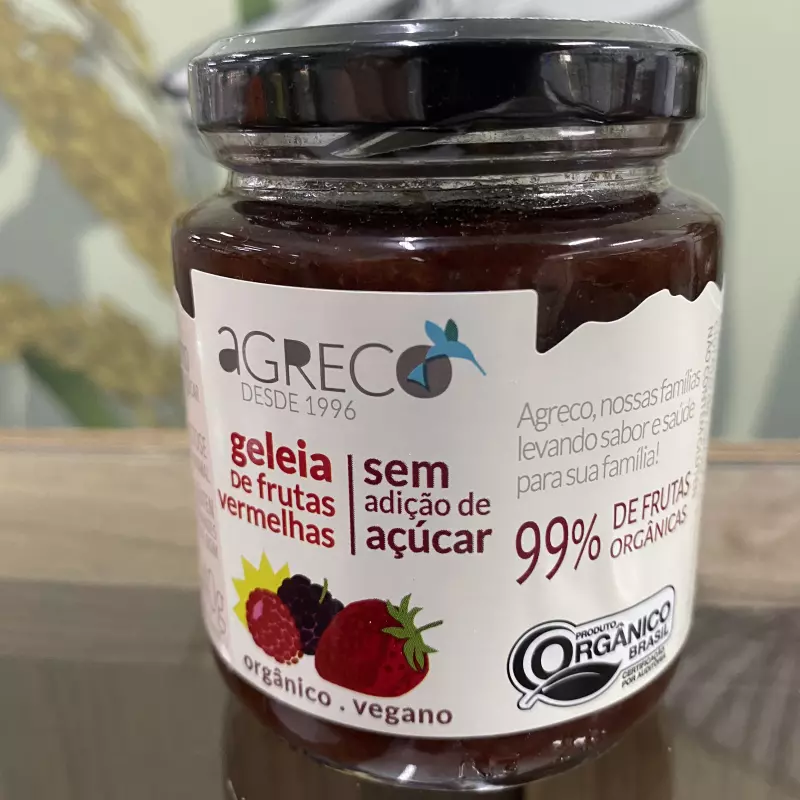 Frutas vermelhas s/ açúcar - AGRECO