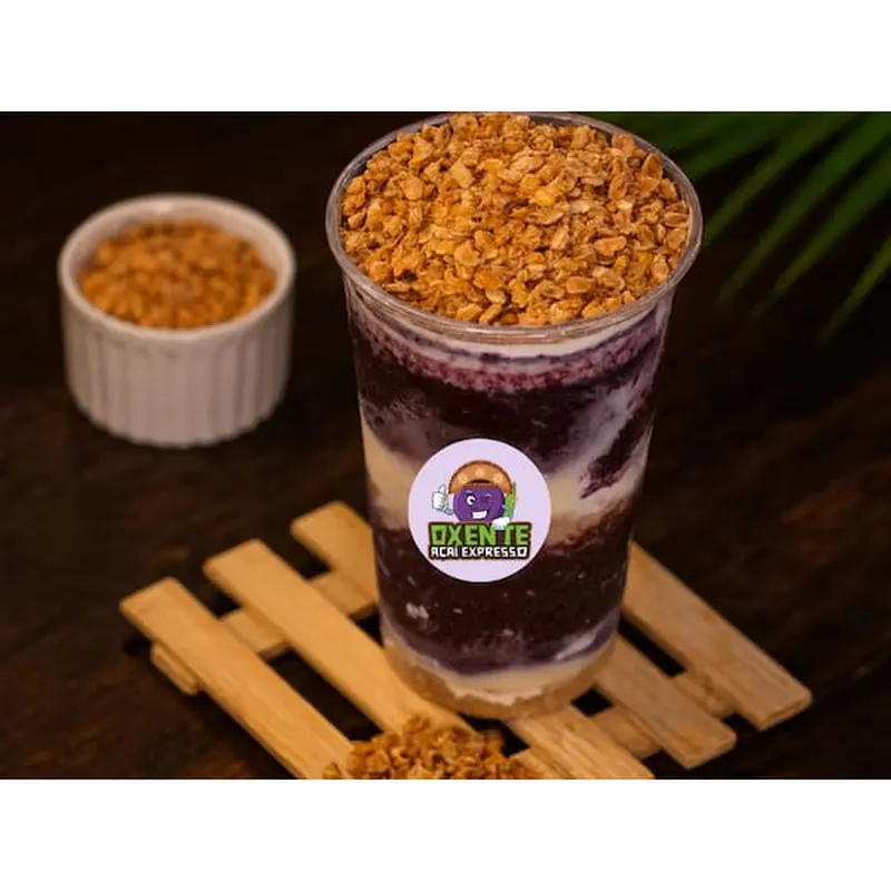 Açaí no Copo - "Granola + Leite Condensado+ Leite Em Pó"