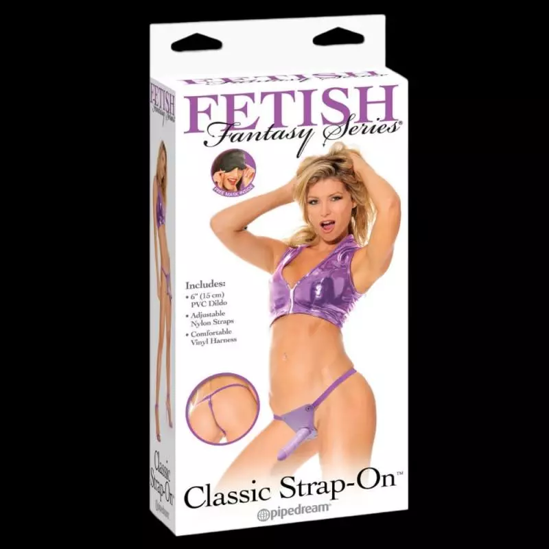 ARNES CLASSIX STRAP-ON PURPURA
