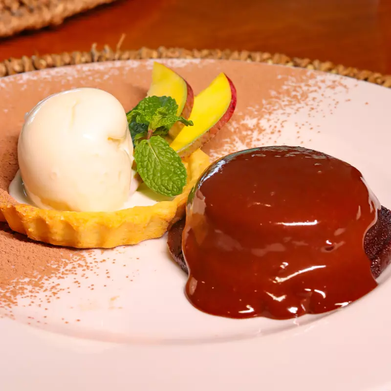 Textura de chocolate