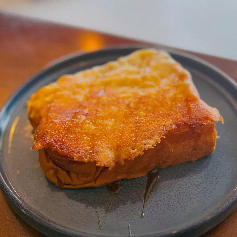Fatia Brioche Queijo Tostado