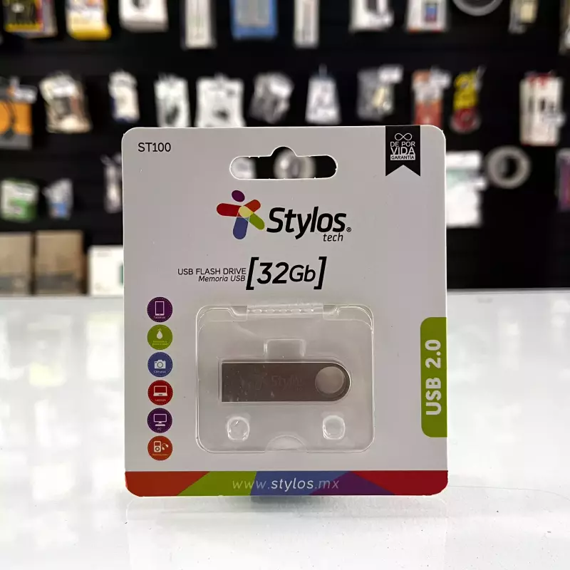 MEMORIA USB 32 GB MARCA STYLOS