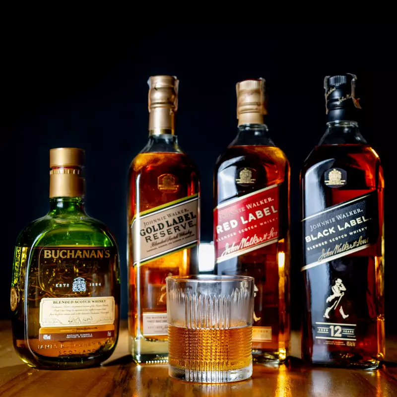 GARRAFA DE WHISKY BUCHANAS