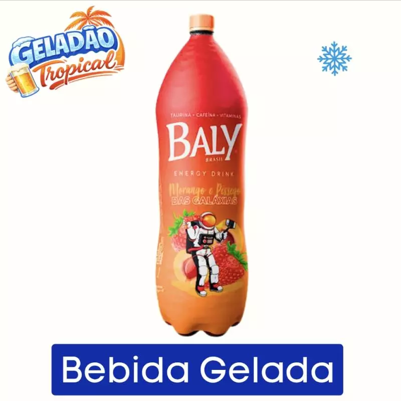Baly Morango e Pêssego 2L