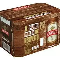 Cerveja Serramalte - LATA 350 ml