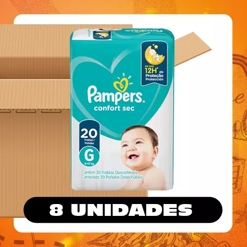 Bulto Pampers Pañales G
