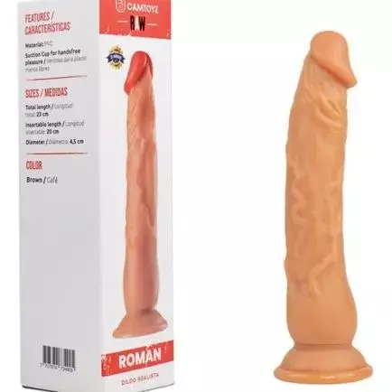 Consolador con Ventosa roman