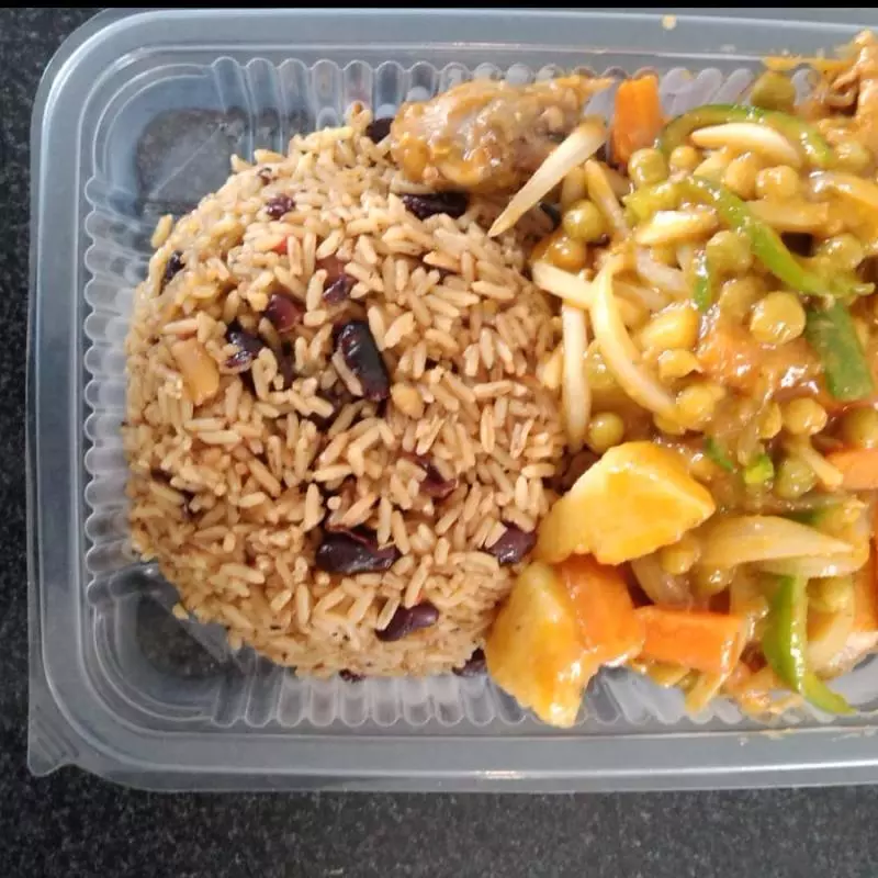 Du riz au sauce complet