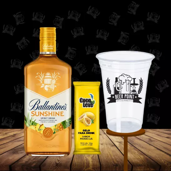 Copão Whisky Ballantines Sunshine