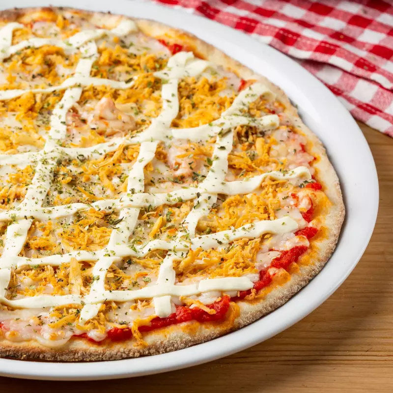 Pizza Familiar Galinha Cremosa