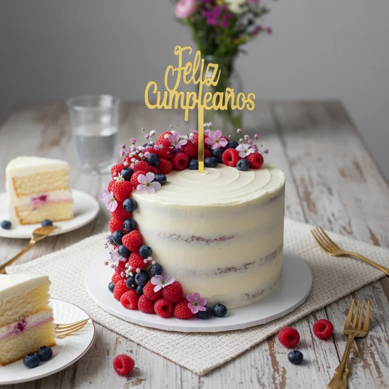 T022 TOPPER FELIZ CUMPLEAÑO-15X10CM