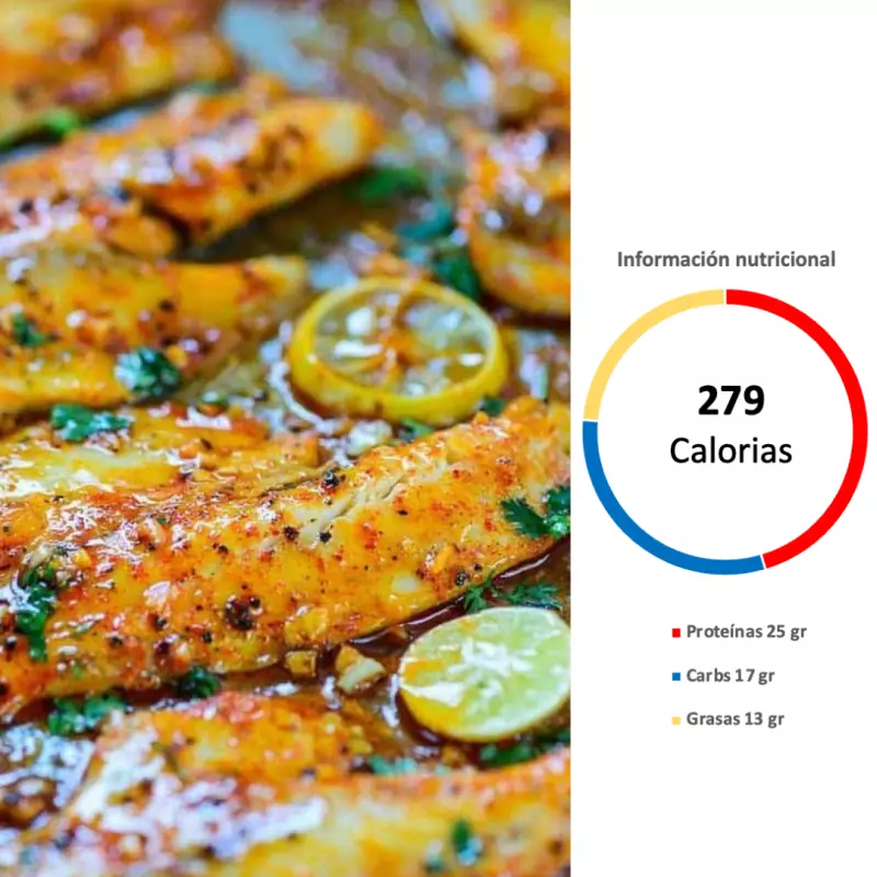 Vier 13 Marzo -Tilapia Lemon garlic