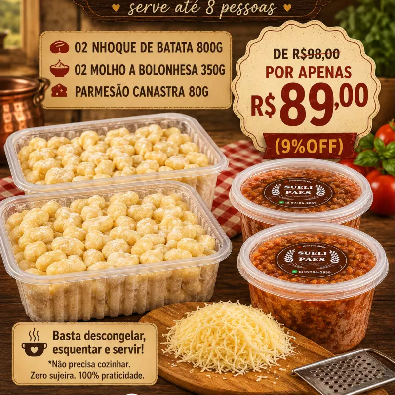 Combo - Família Bolonhesa Premium