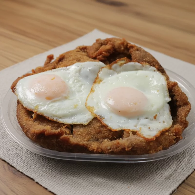 Milanesa a caballo😋