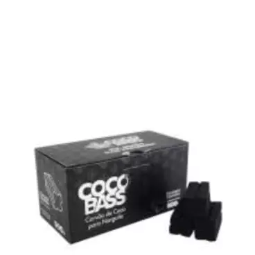 CARVÃO DE CÔCO BASS 100g