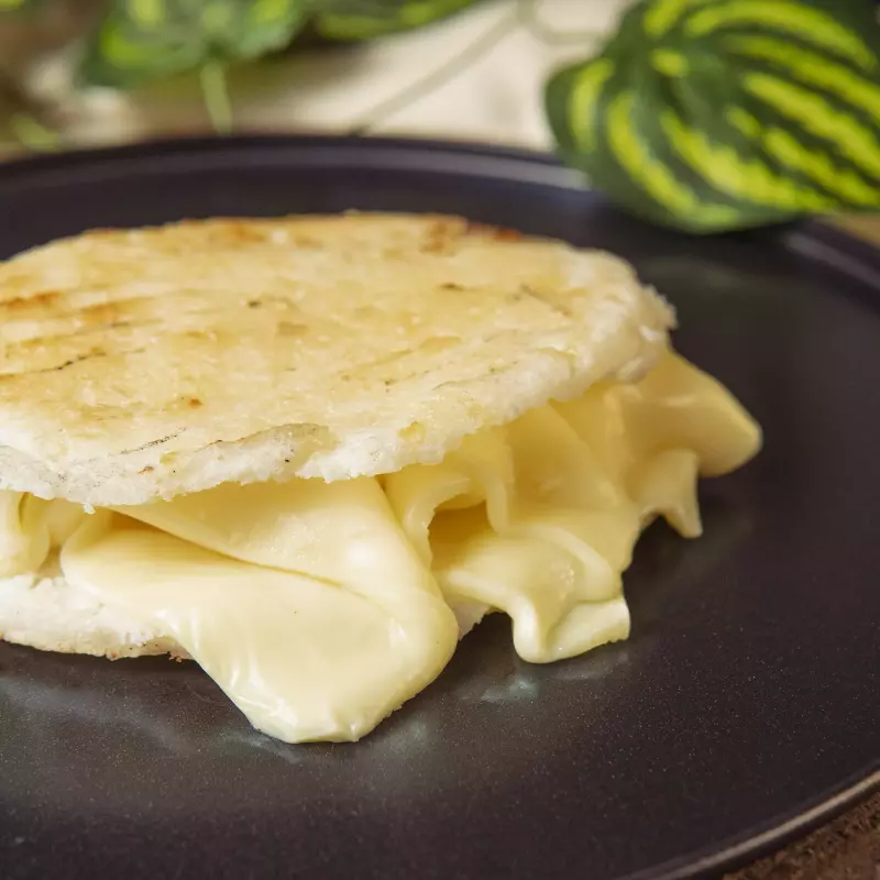 Arepa con queso