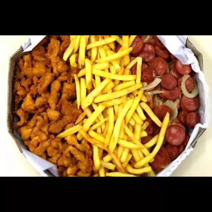 Calabresa + Fritas + Tilapia