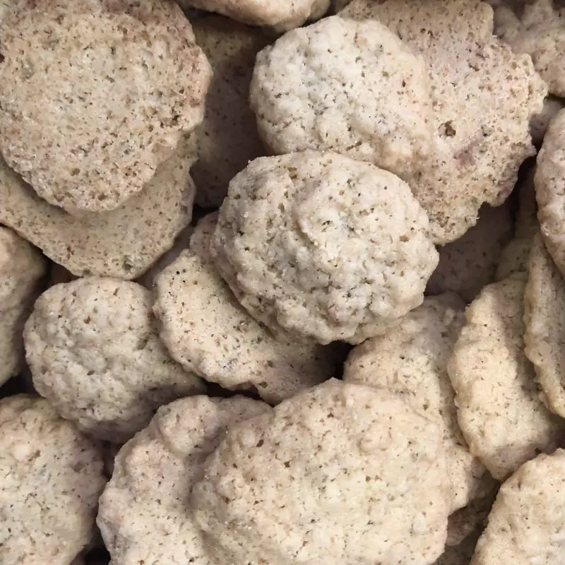 Biscoito aveia e laranja zero açúcar