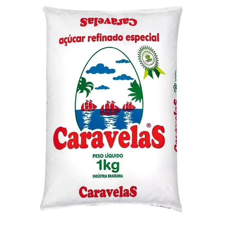 AÇUCAR CARAVELAS REFINADO 1KG