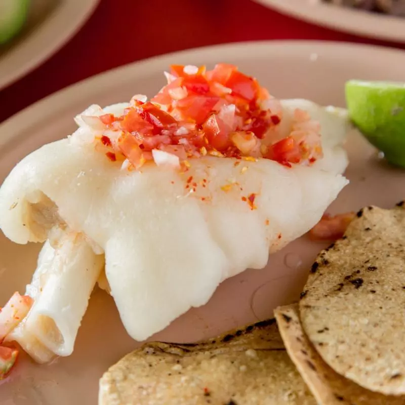 TOSTADA DE CEVICHE MITOTERO