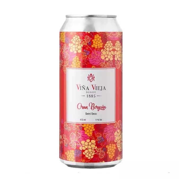 Vino Viña Vieja Lata